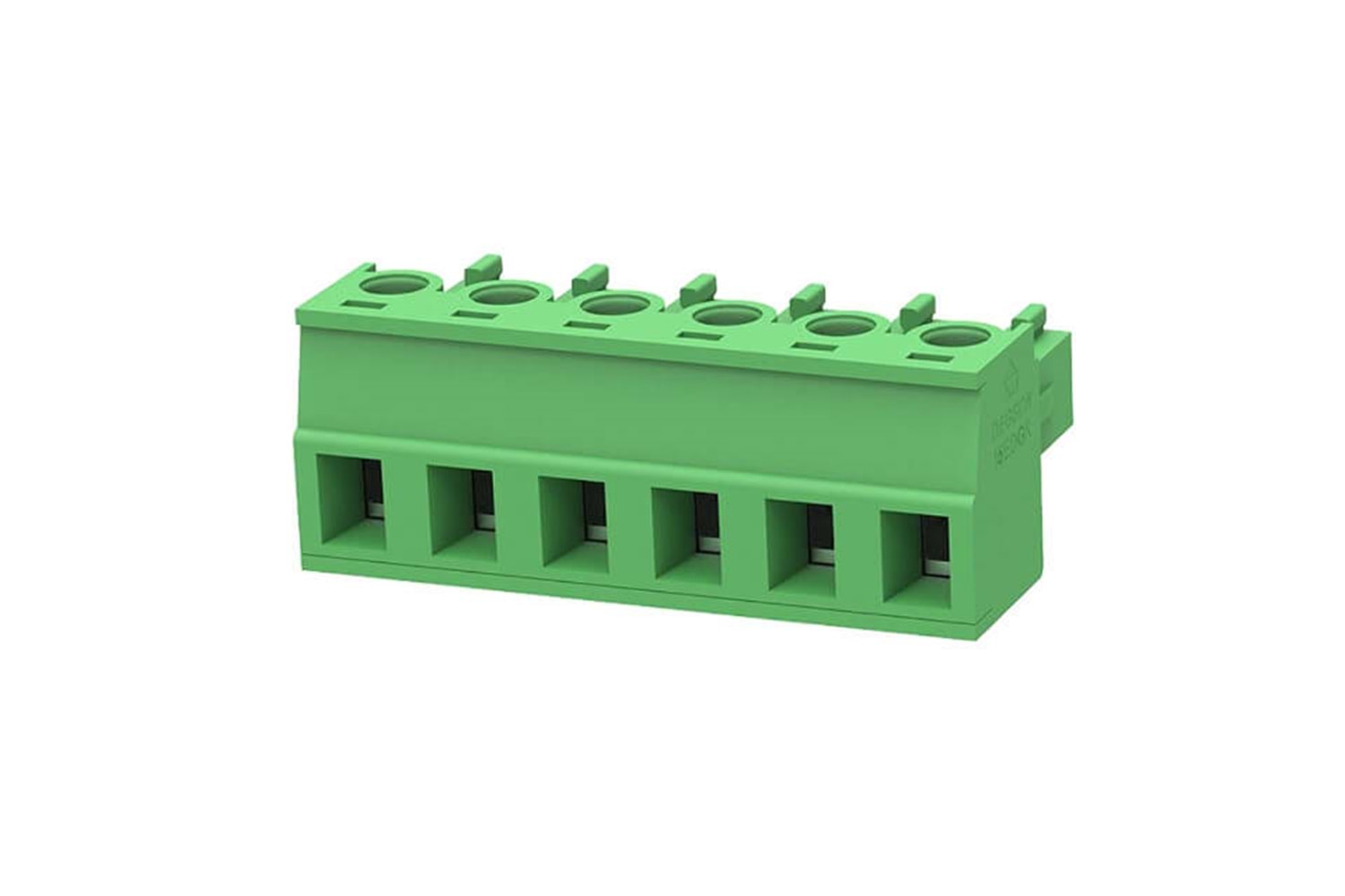 TERM 6P 3.81MM GREEN FEMALE