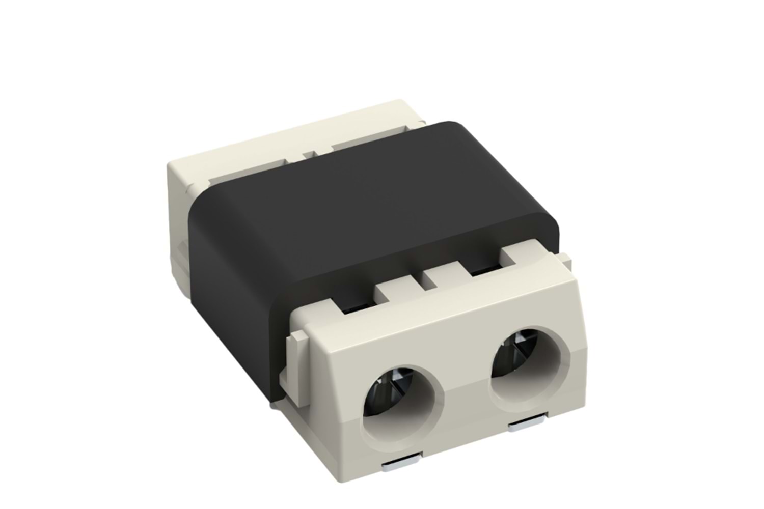 CONN 2P 4mm IVORY SMD