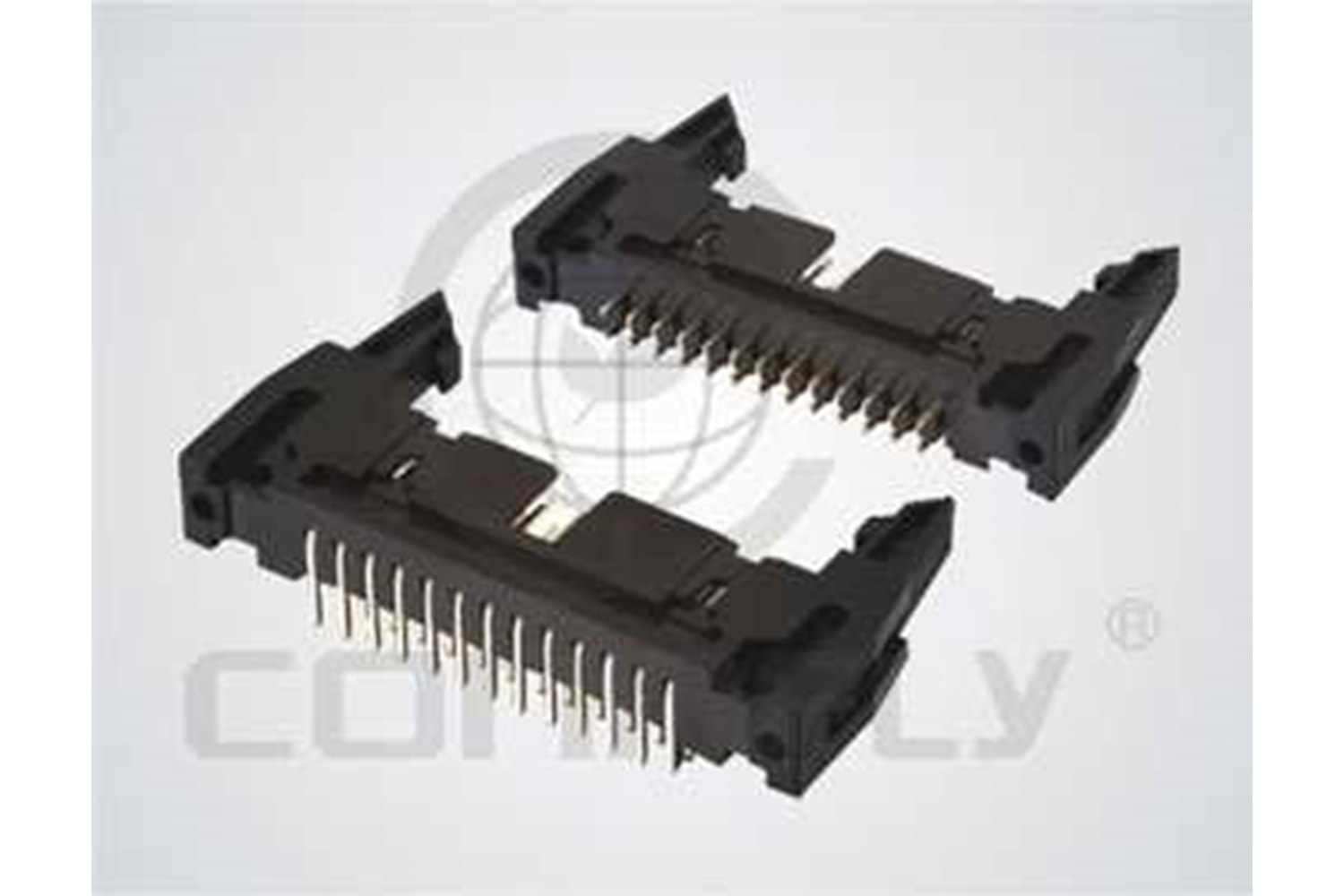 BOX HEADER LOCKED 26PIN(2x13) 2.54MM MALE THT