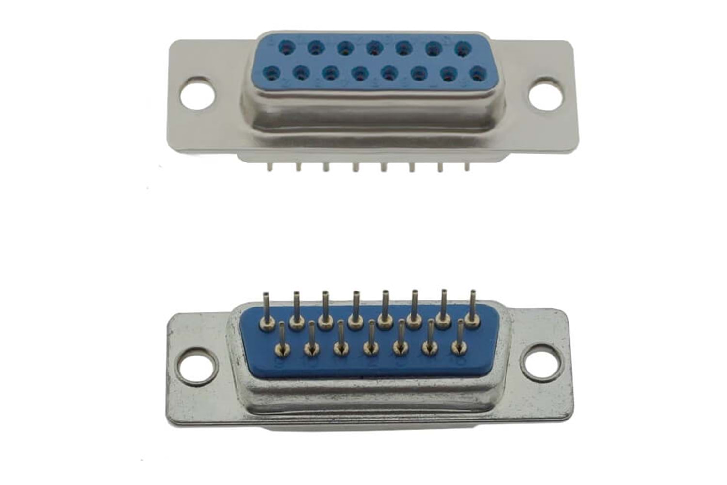 CONNECTOR DSUB 15PIN 180C PCB TYPE FEMALE THT
