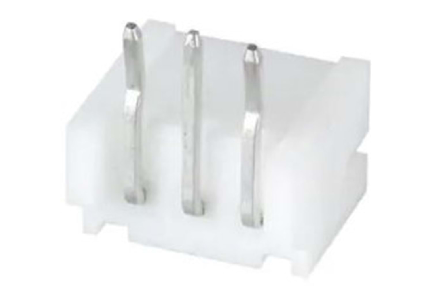 CONN HEADER 3P 90* 2mm MALE CLOSED WHITE THT