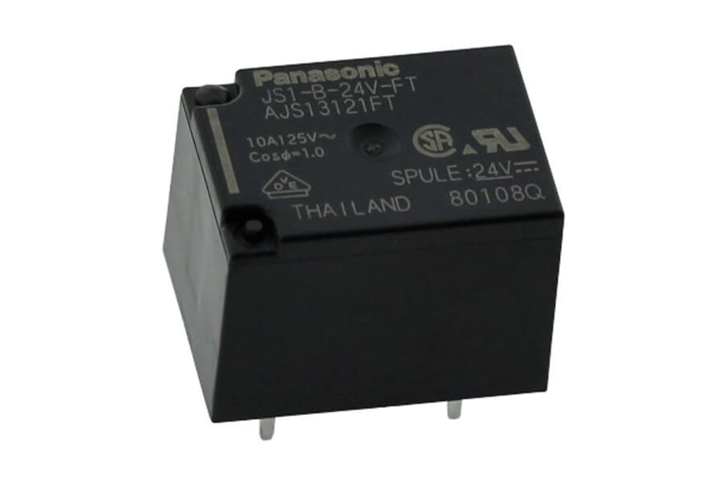 RELAY POWER 10A 12VDC ULTRA MINI PCB TYPE THT