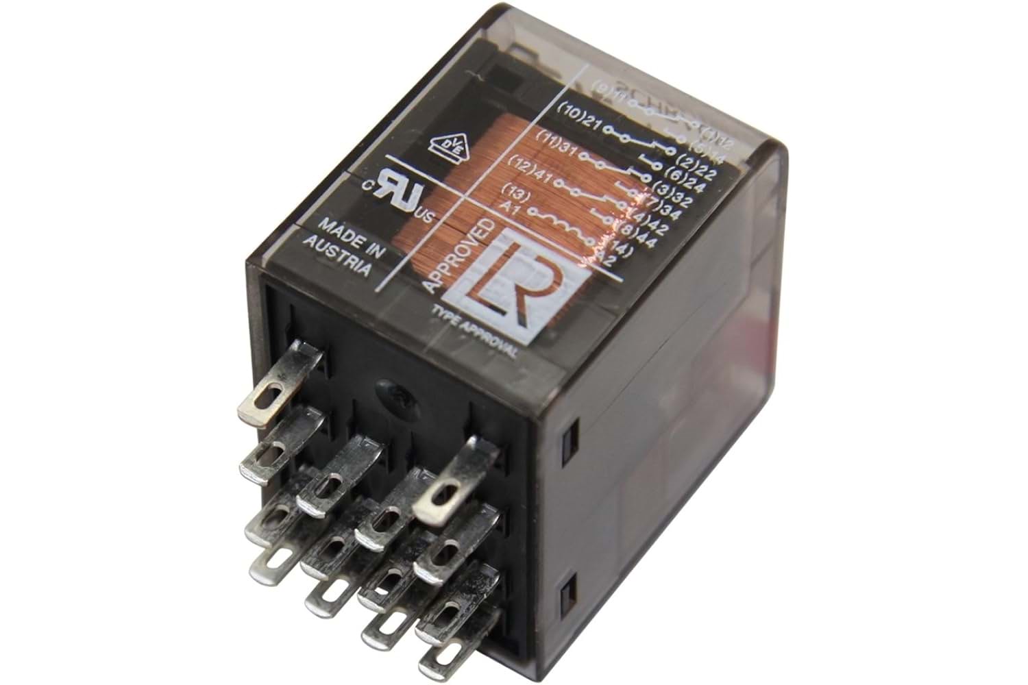 RELAY POWER 6A 24VDC PCB TYPE 14PIN PT570L24 THT