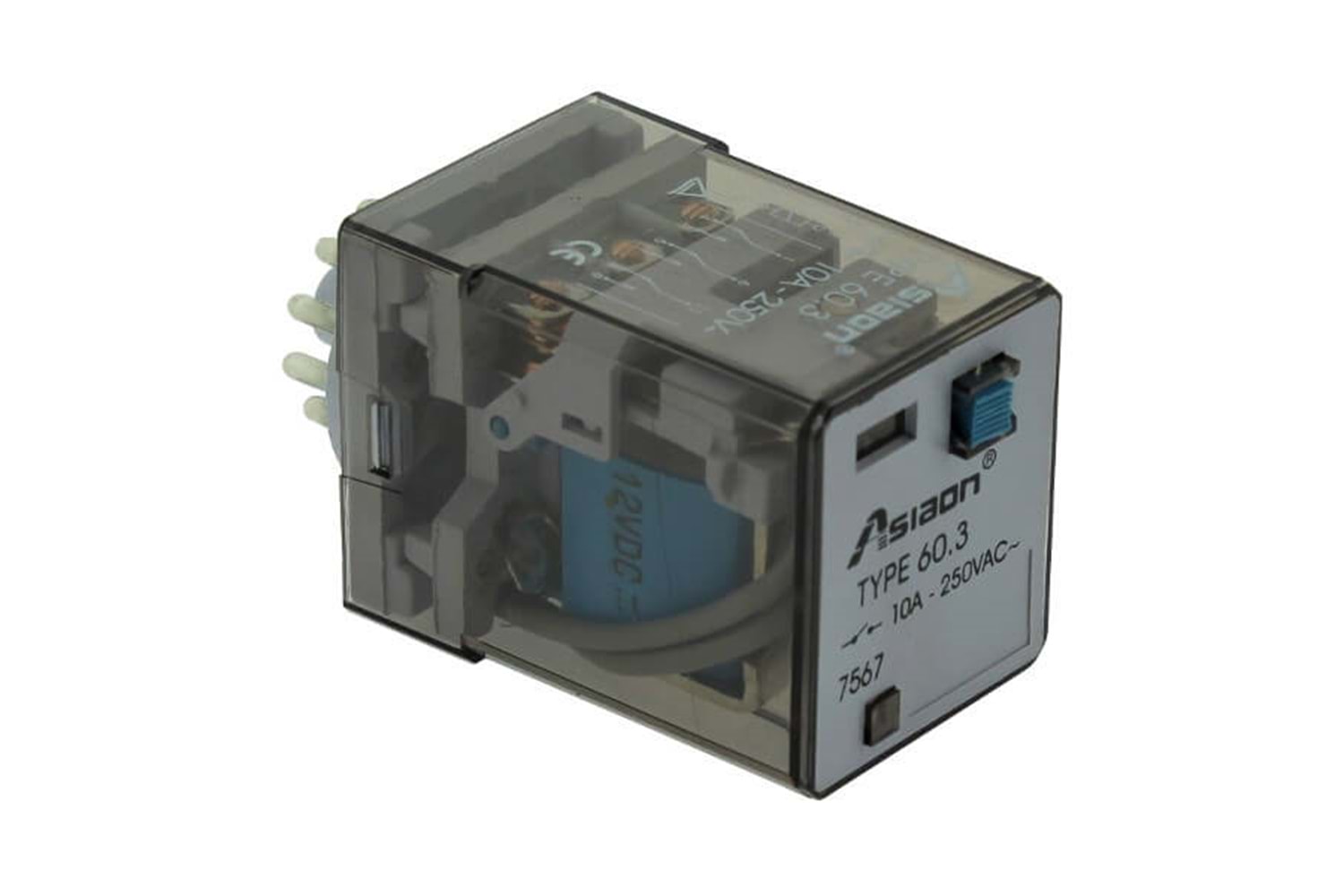 RELAY POWER 10A 12VDC 3PNC 11PIN THT