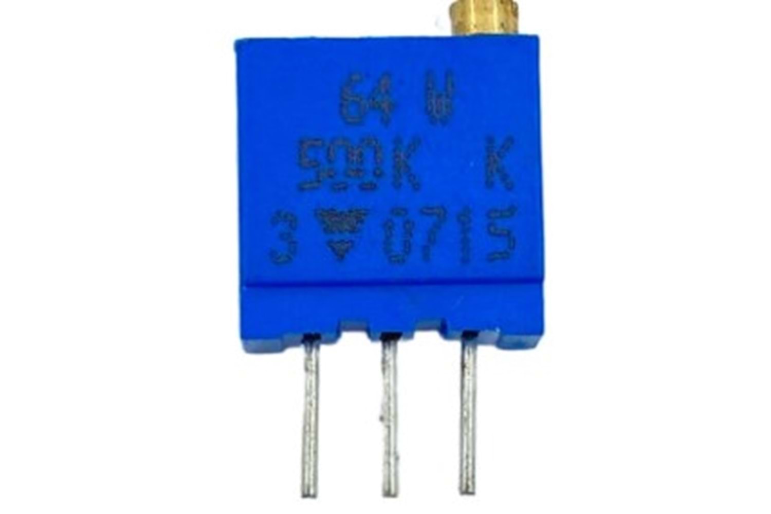 TRIM 10K 0.5W MULTI TURN TOP ADJ. THT