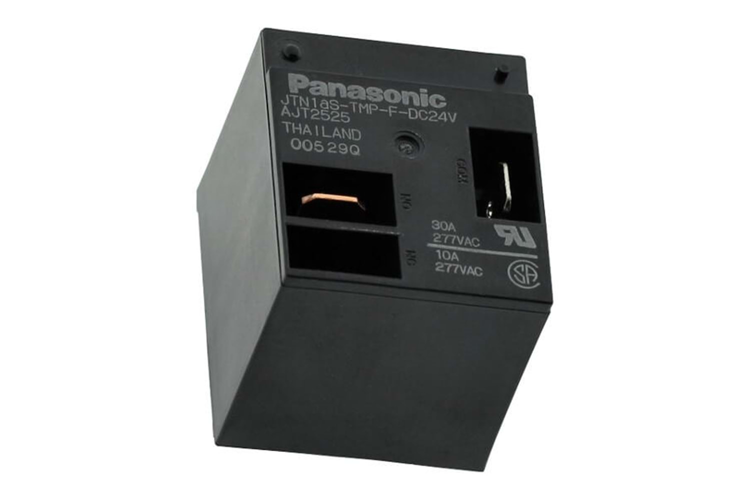 RELAY POWER 30A 24VDC 1FormC SOCKET TERMINAL THT