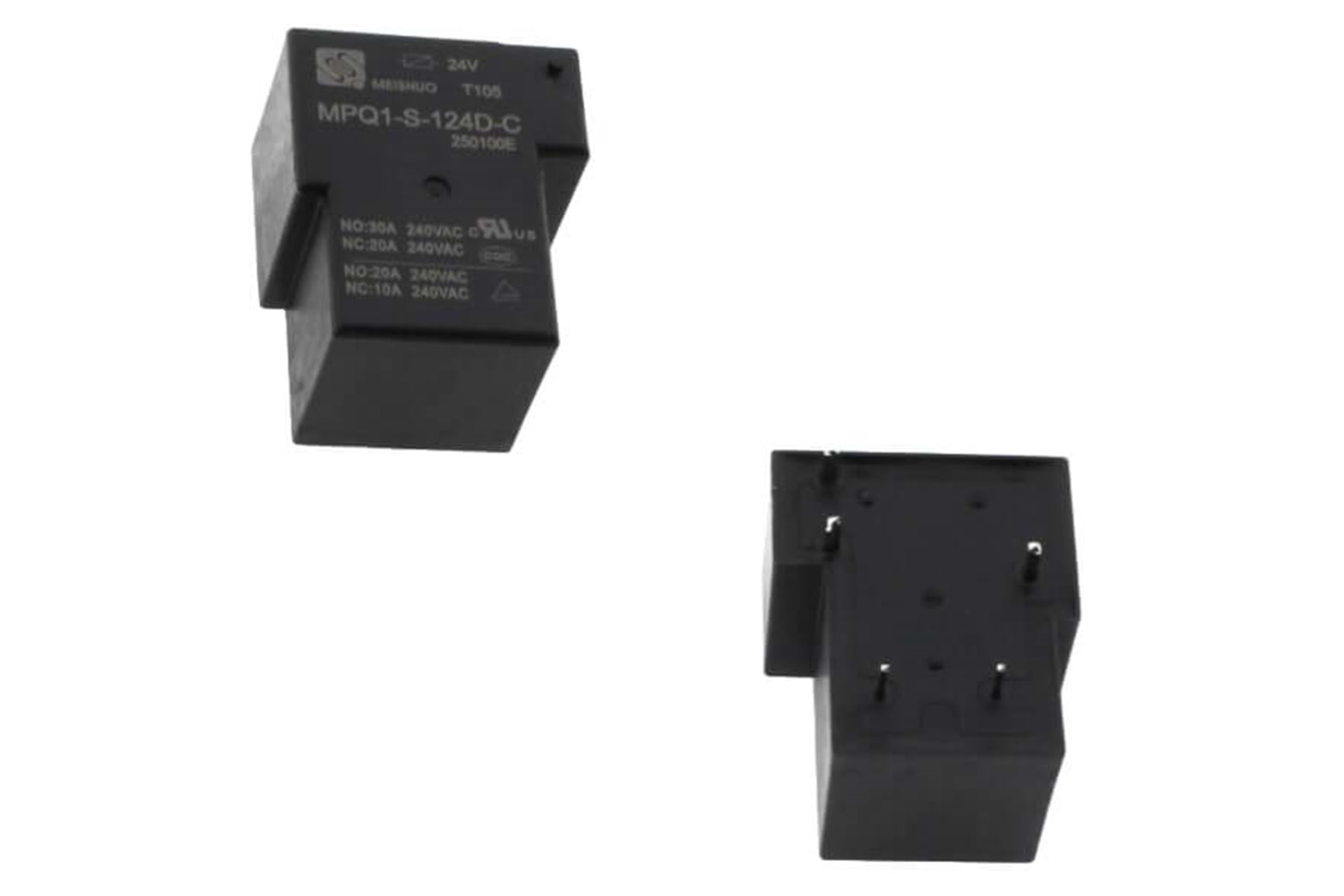 RELAY POWER 30A 24VDC FormC PCB TYPE THT