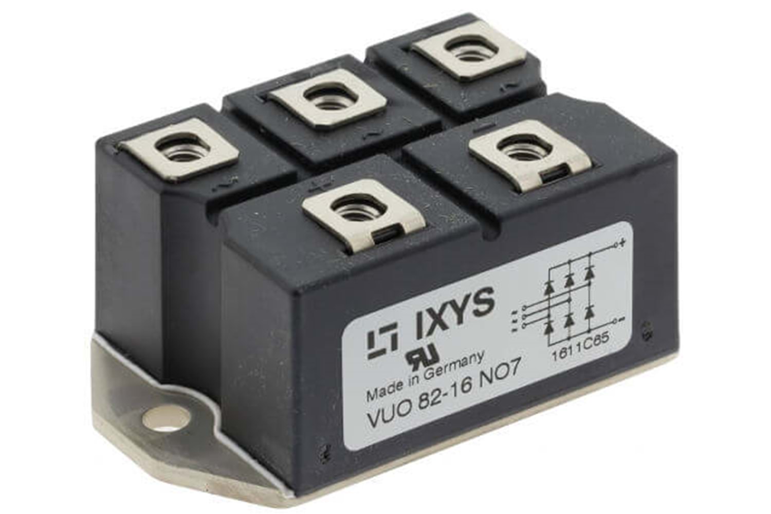 DIODE BRIDGE 88A 1600V 3PH IXYS CHASSIS