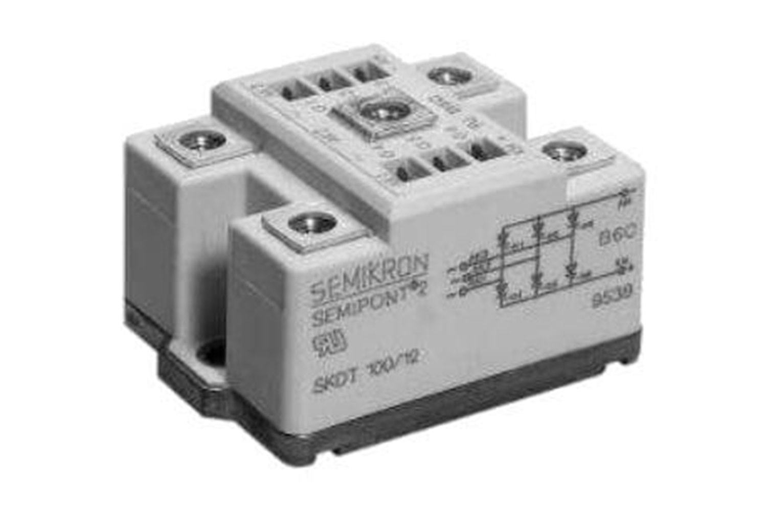POWER MODULE 40A 400V HYBRID SEMIKRON CHASSIS