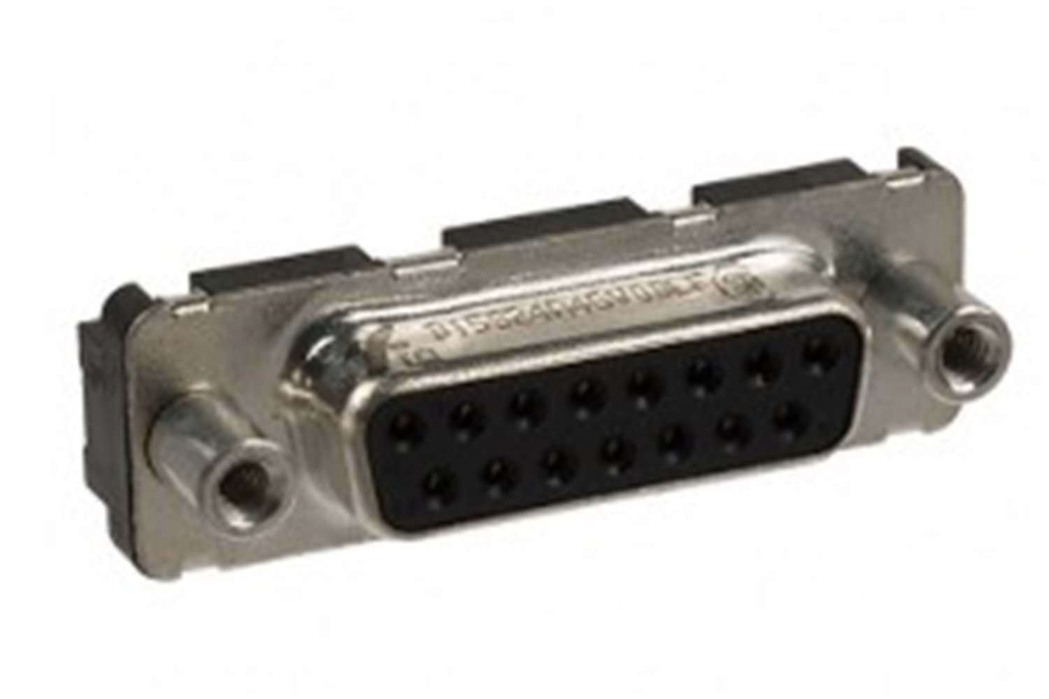 CONN D-SUB RCPT 15P VERT SLDR FEMALE THT