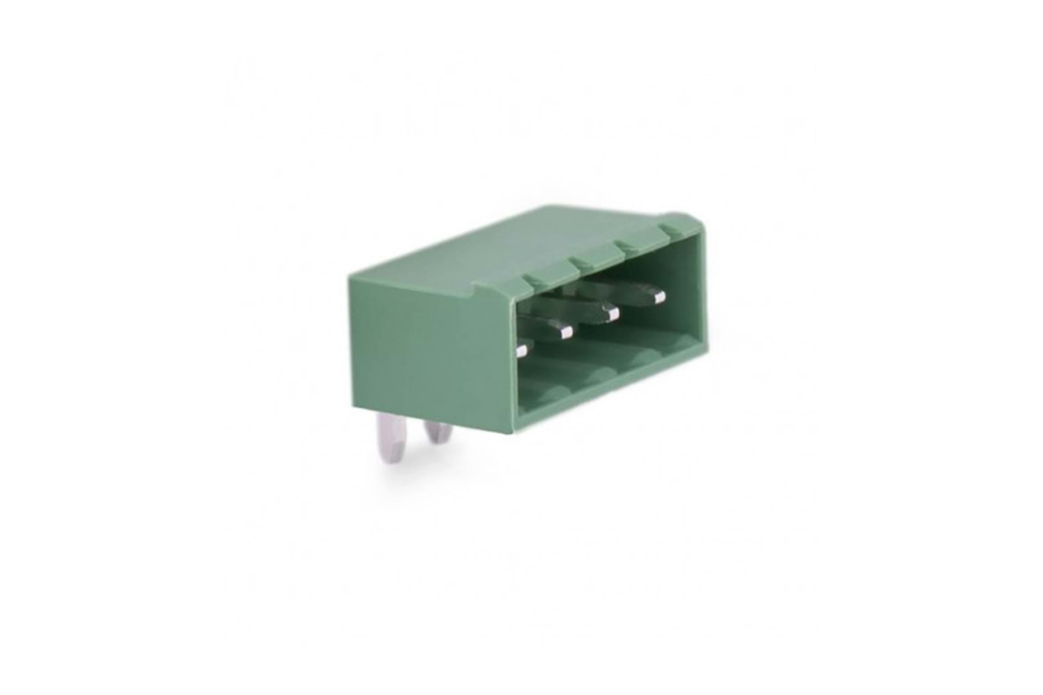 KLM 4P 3,81MM 90° GREEN MALE THT