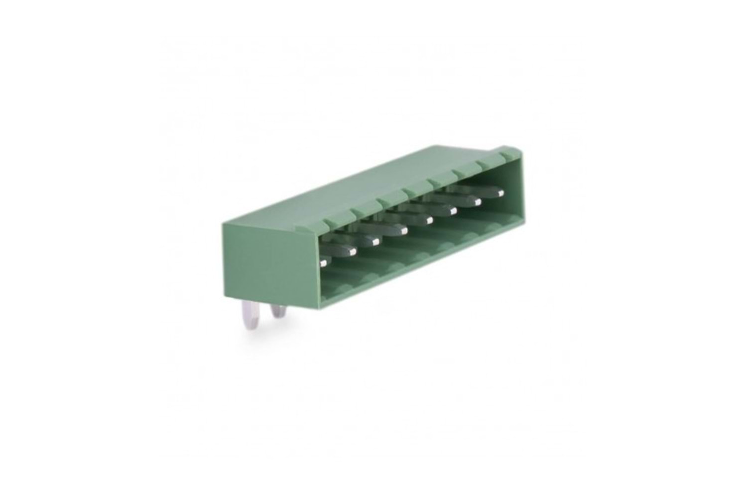 KLM 10P 3,81MM 90° GREEN MALE THT