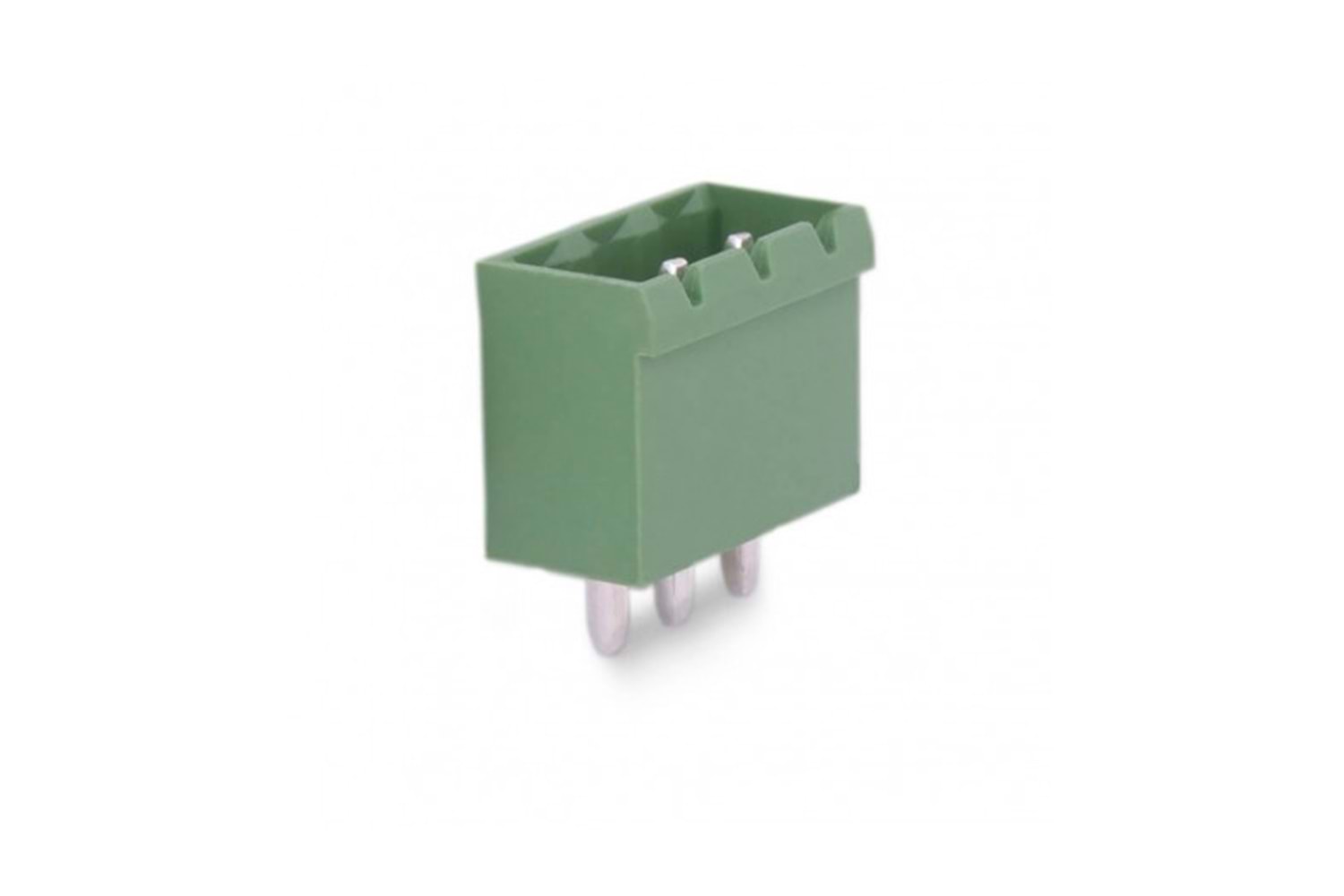 KLM 3P 3,81MM 180° GREEN MALE THT