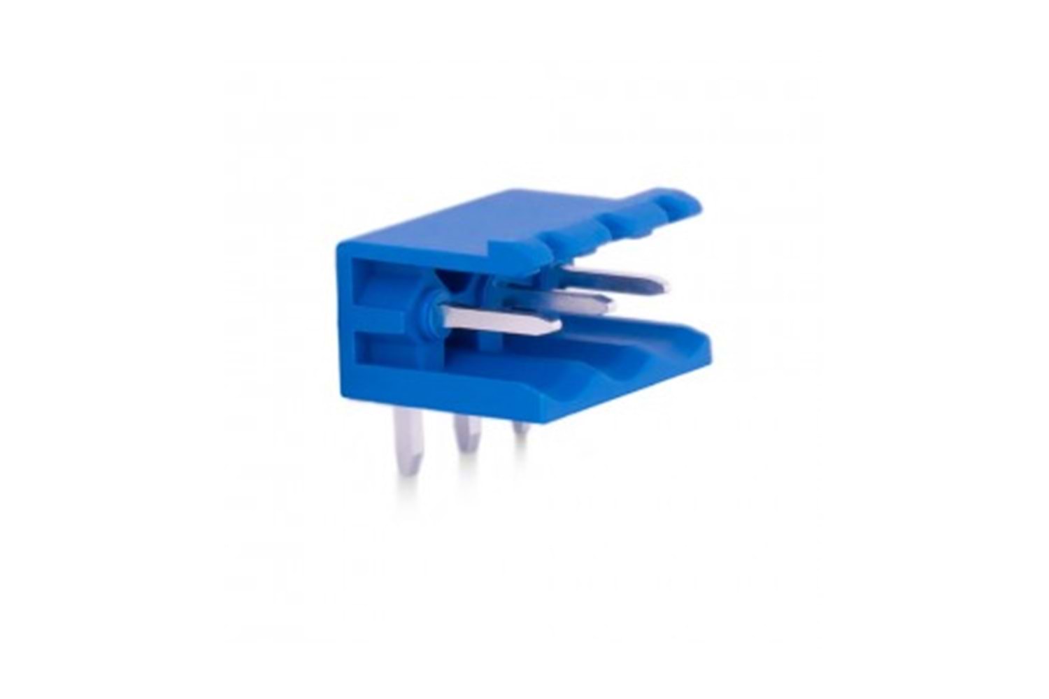 KLM OPEN 3P 5.08MM 90° RED MALE THT
