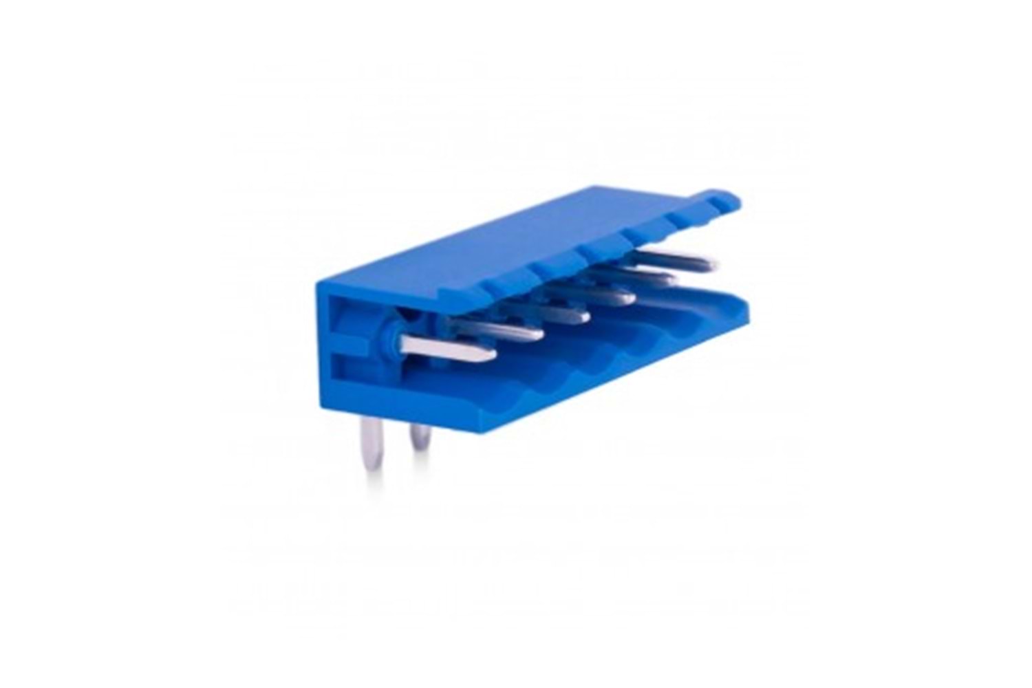 KLM OPEN 6P 5.08MM 90° RED MALE THT