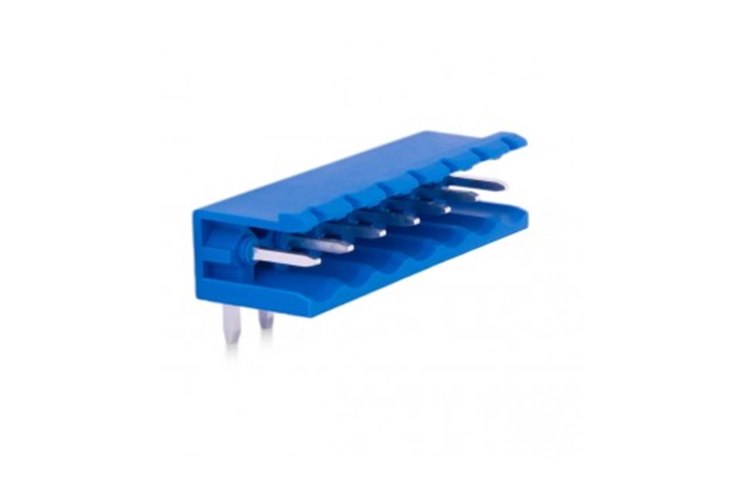 KLM OPEN 7P 5.08MM 90° BLUE MALE THT
