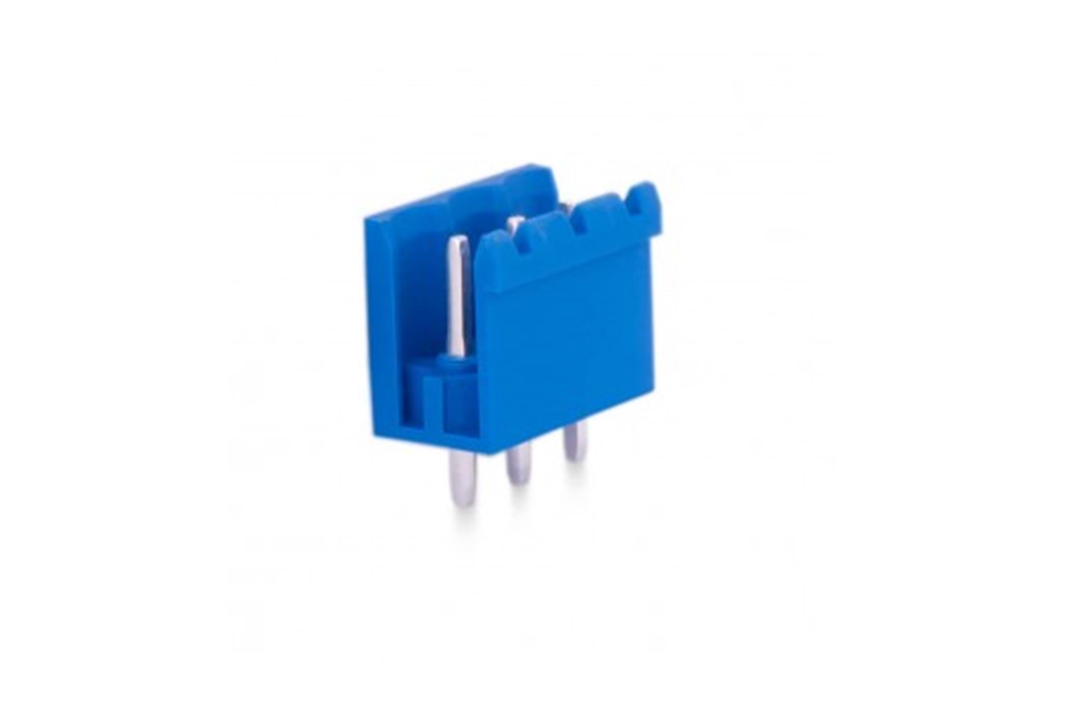 KLM OPEN 3P 5.08MM 180° BLUE MALE THT