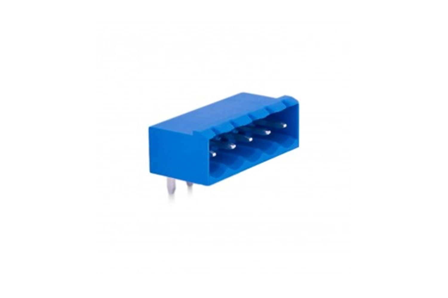 KLM 5P 5.08MM 90° BLUE MALE THT