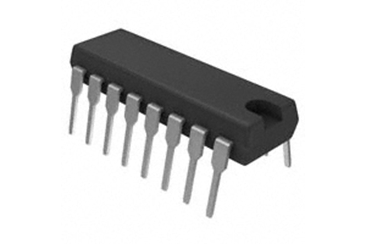 IC BINARY COUNTER 12-BIT 24MHz 3V ~ 20V 16DIP THT
