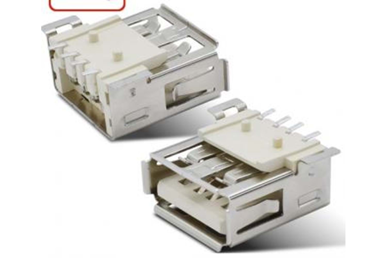 CONN USB 2.0 30V 1.5A WHİTE KLS THT