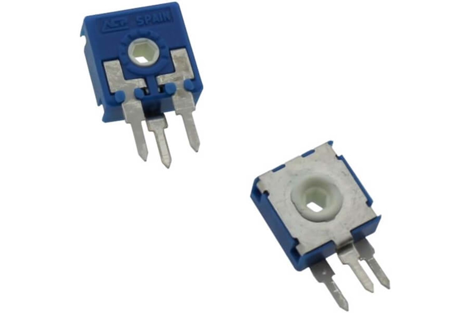 TRIMPOT CARBON V 2.5mm 47K CROSS STEEL ACP THT