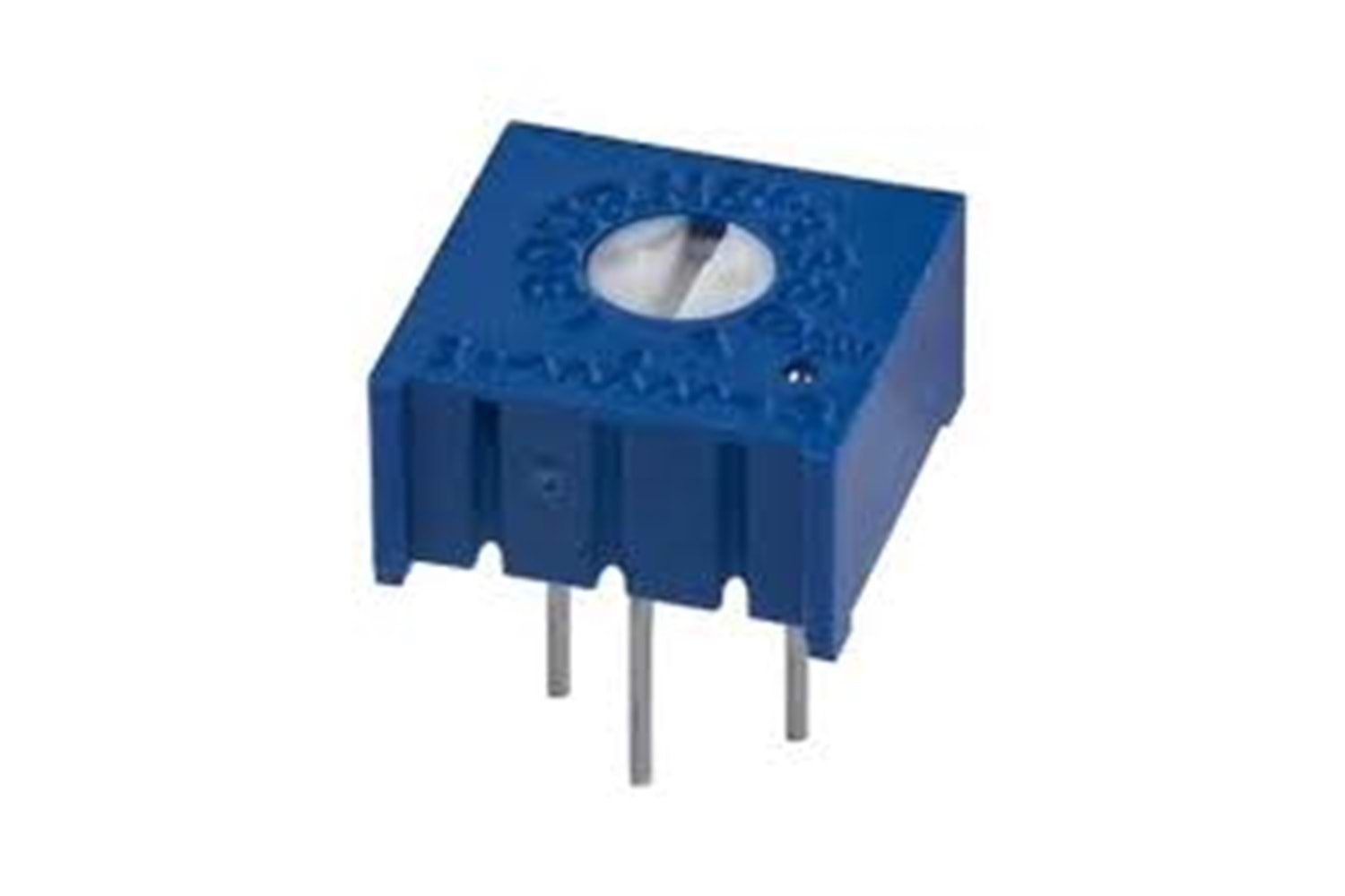 TRIMPOT CERMET SINGLE TURN VER.ADJ 20K 0.5W THT