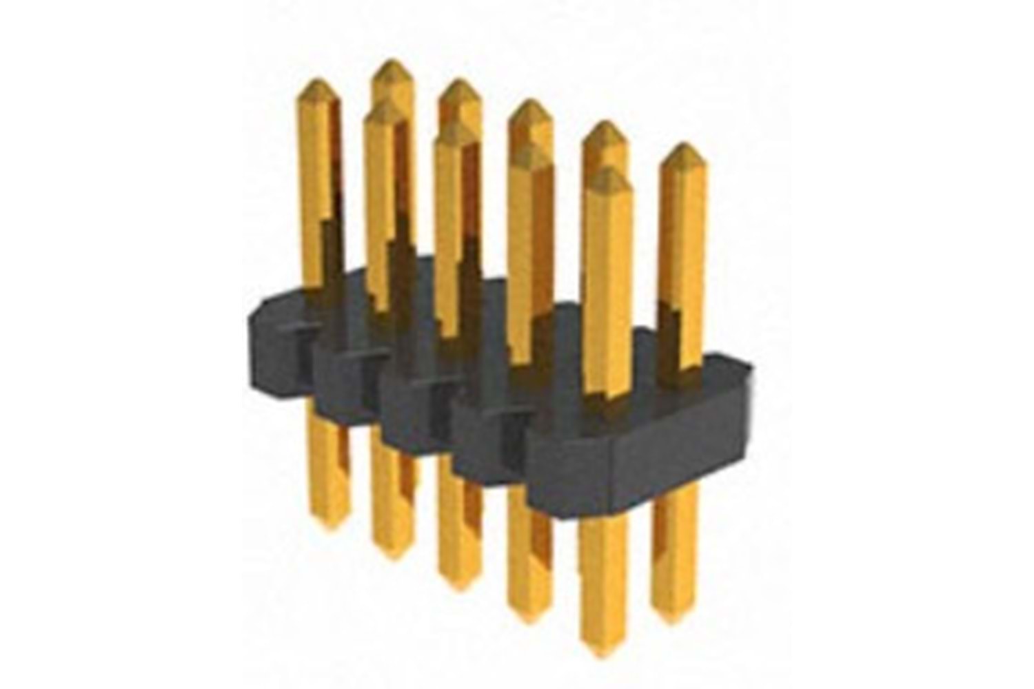 CONN HEADER VERT 10P 1.27mm THT