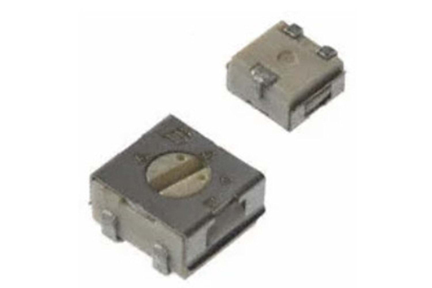TRIMMER 500KOHM 0.25W J LEAD TOP SMD
