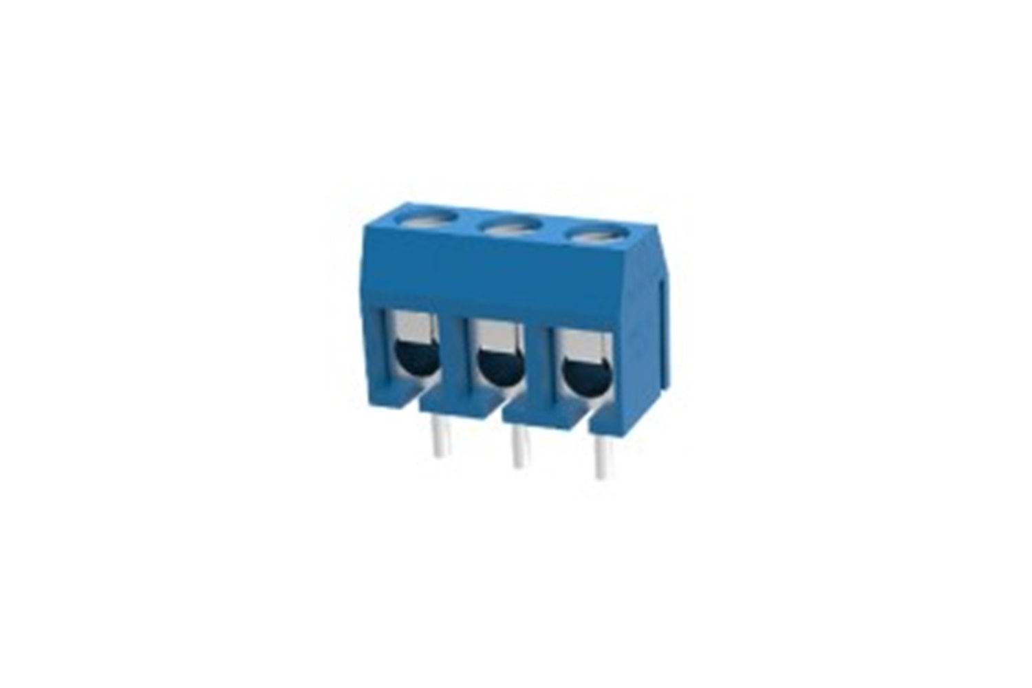 TERM 3P 5mm PCB TYPE 0 BOY BLUE THT
