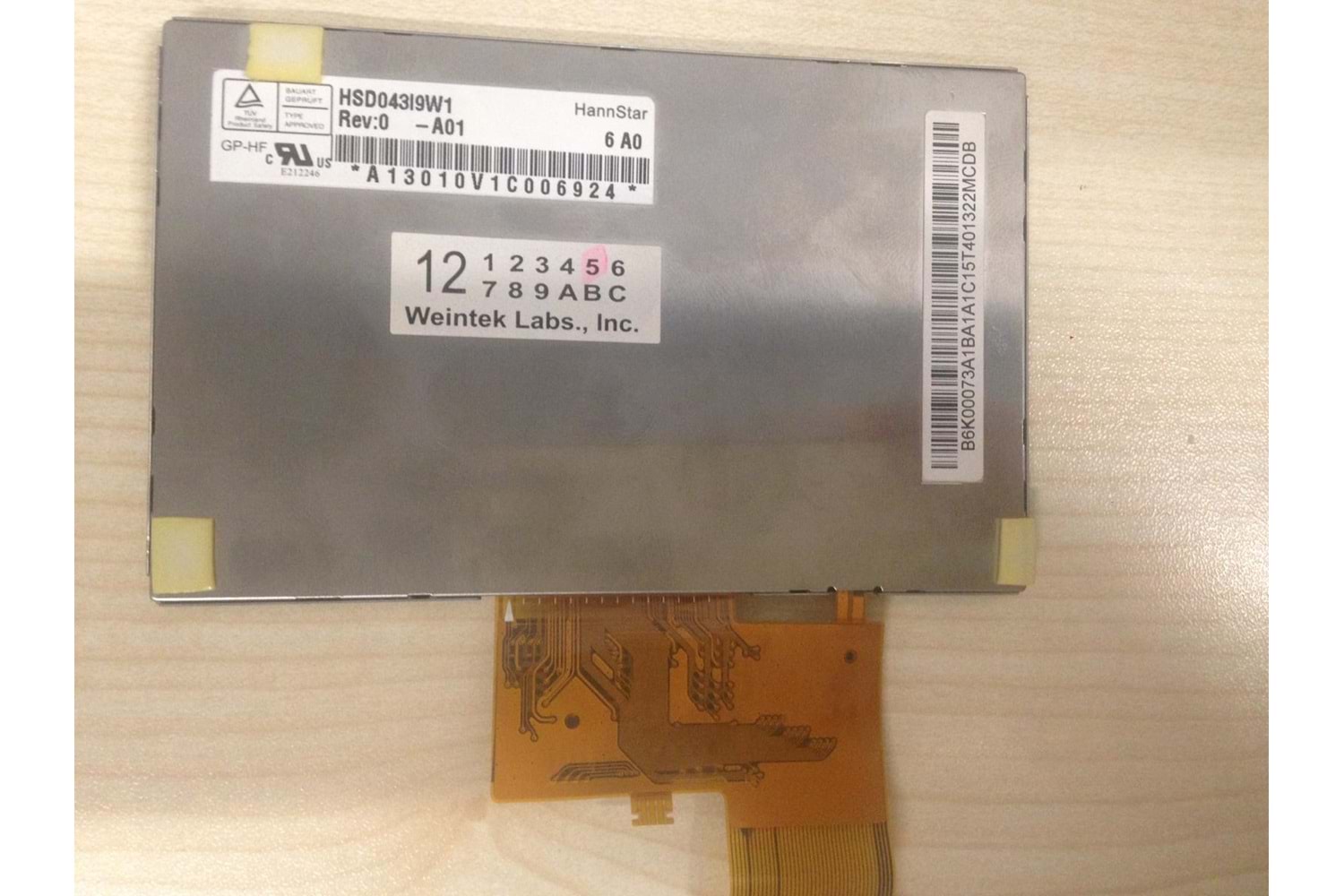 HANNSTAR LCD PANEL