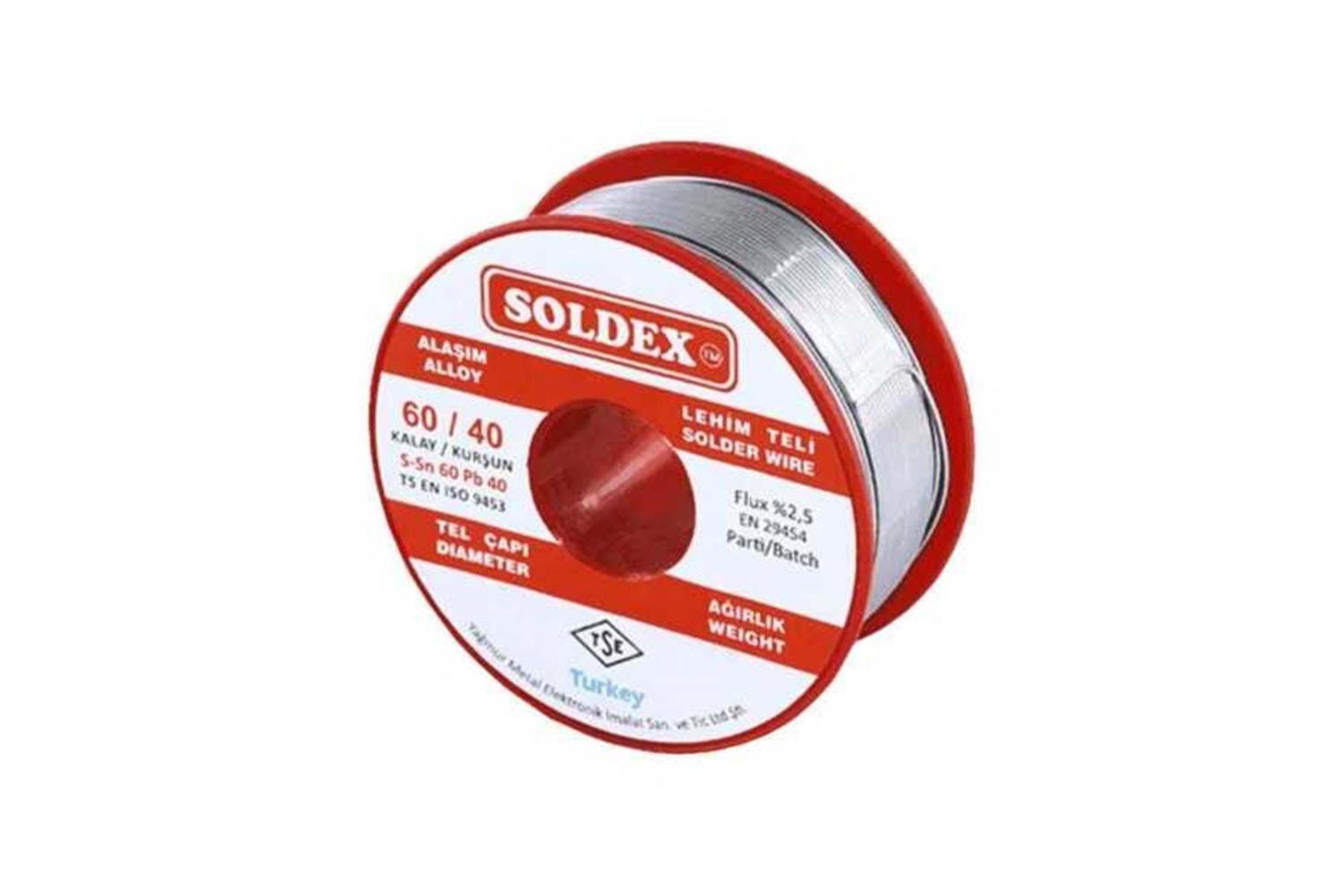 SN60 PB40 KURŞUNLU LEHİM TELİ 1.00MM (200G)