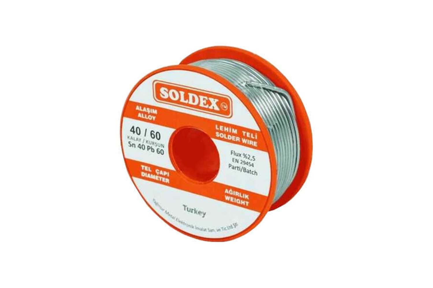 SN40 PB60 KURŞUNLU LEHİM TELİ 3.00MM (300G)