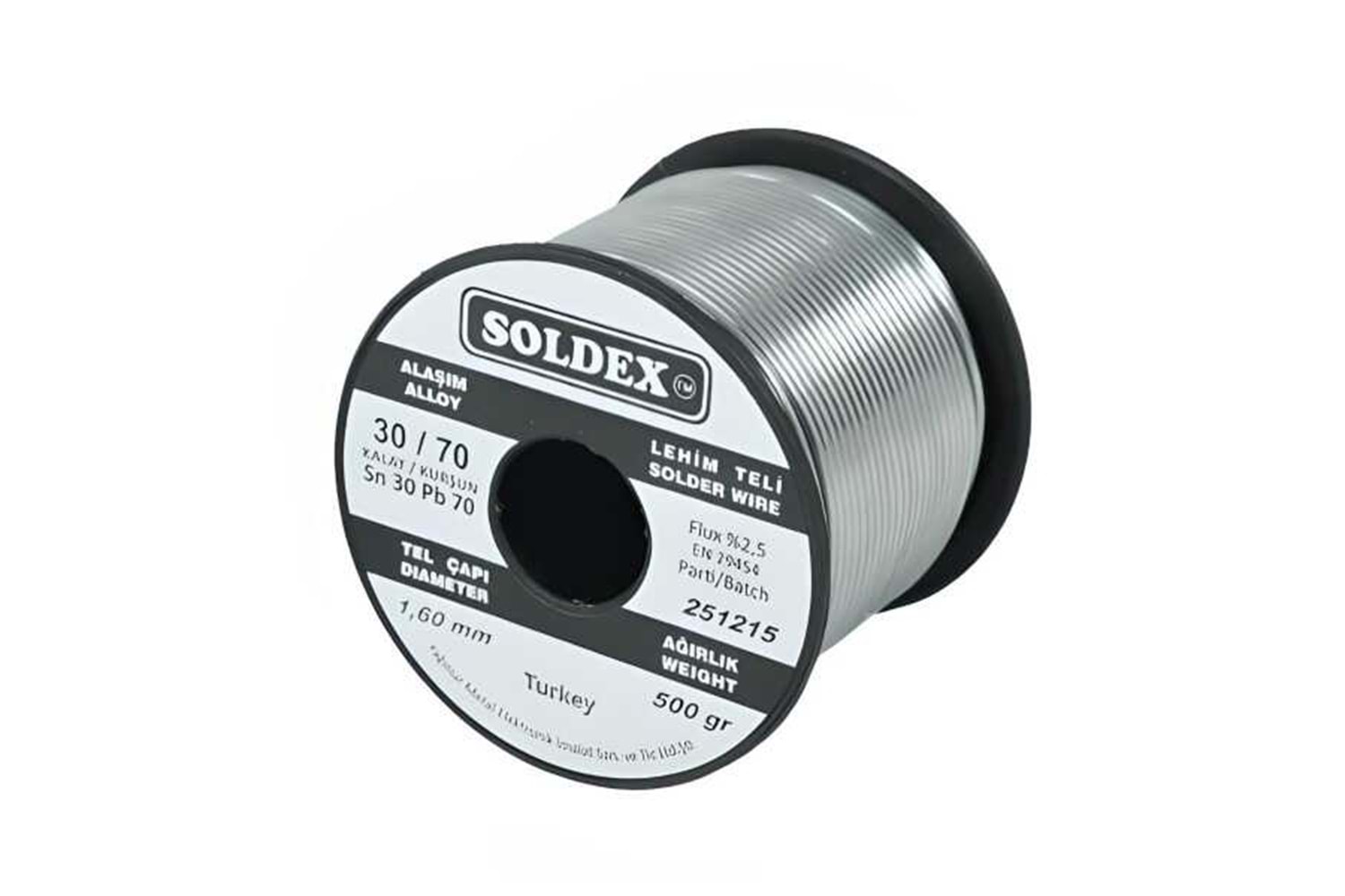 SN30 PB70 KURŞUNLU LEHM TELİ 1.60MM (200G)