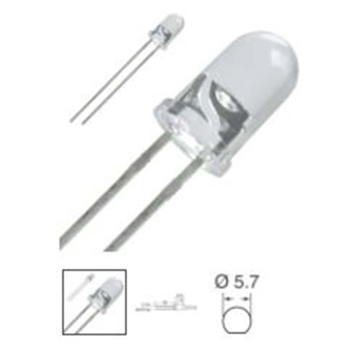 LED INFRARED 860NM 100MA RADIAL THT