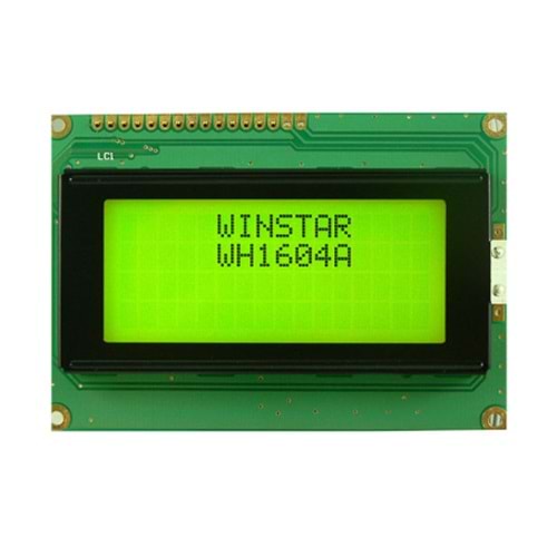 LCD 16x4 87x60x13.6mm YELLOW GREEN