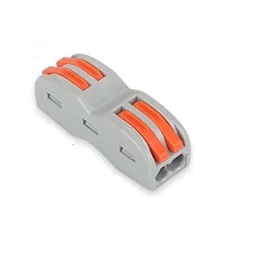 CONN 32A 400V 2 IN 2 OUT GREY-ORANGE