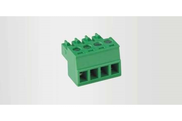 TERM 2P 3.81mm GREEN FEMALE THT