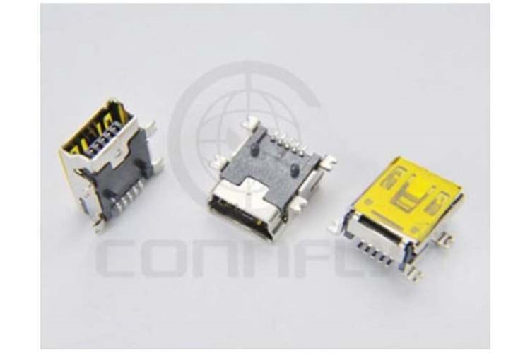 USB CONN MINI AB 5POS FEMALE