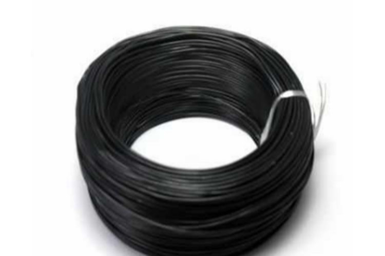 CABLE BLACK 1x0,50 15cm THT