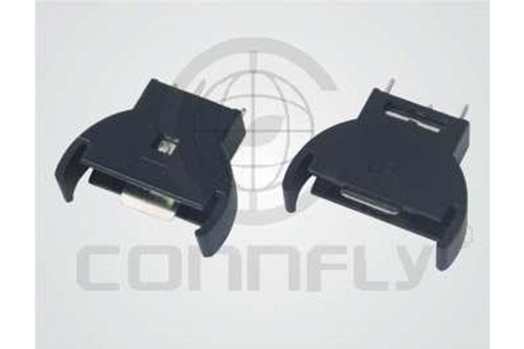 BATT HOLD FOR CR2032 VERTICAL CONNFLY THT (HOLDER)
