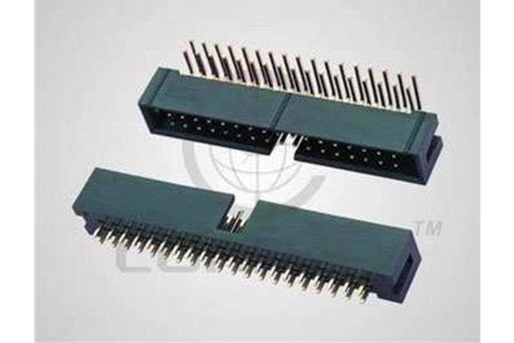 CONN BOX HEADER 16PIN(2x8) 2.54mm V/T MALE BLACK THT