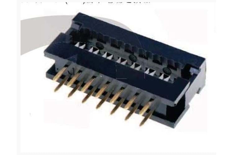 CONN 10P 90°MALE IDC