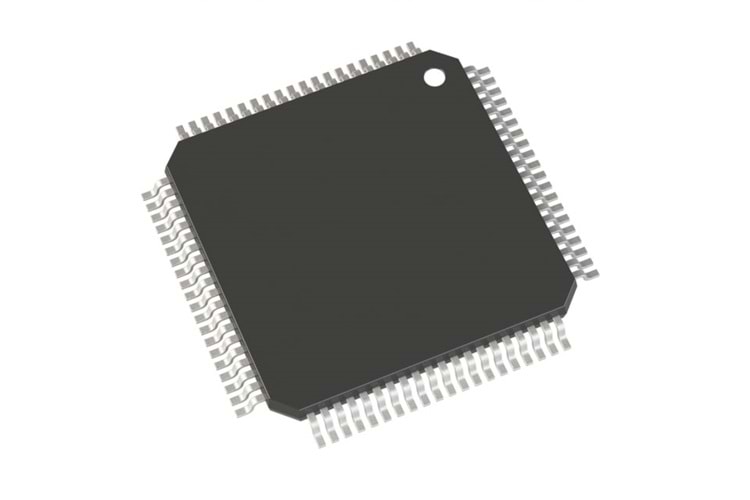 MCU IC 8BIT 128KB FLASH 80TQFP SMD
