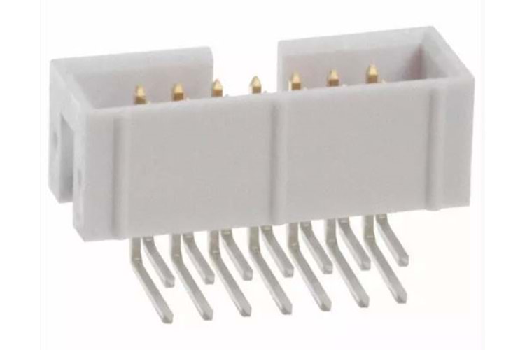 CONN 14P 2.54mm MALE 90°