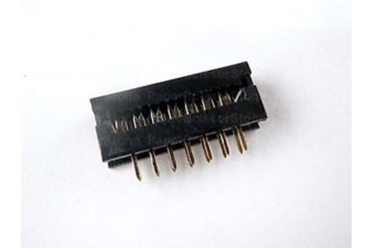 CONN 14PIN 7X2 180° MALE IDC THT