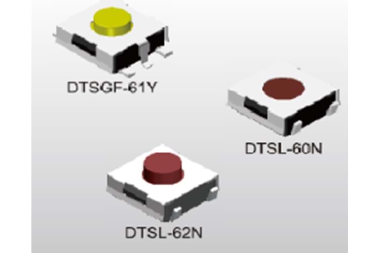 SWITCH 6.2x6.4MM 3.1mm TACT SMD