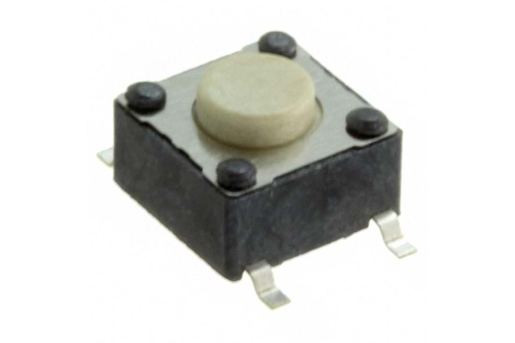 SWITCH 6x6 4.3mm 0.05A 12V TACT BUTON SMD