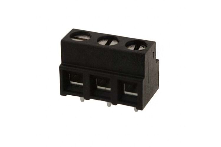 TERM 3P 5.08MM BLACK FEMALE THT