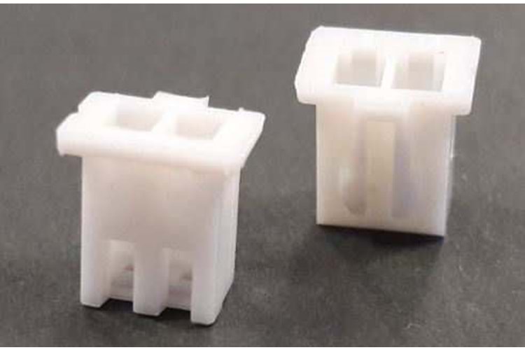 CONN 2P 2.50MM 180* WHITE FEMALE THT