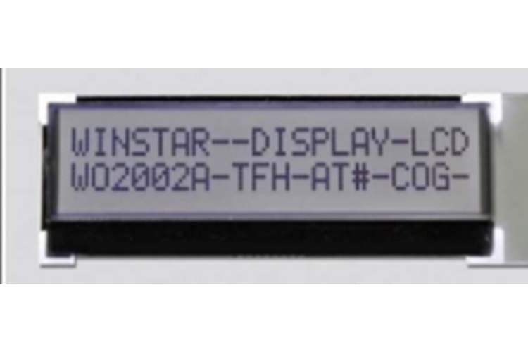 LCD DSP CHAR 2X20 GREEN THT